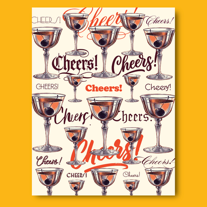 Cheers! Greeting Card