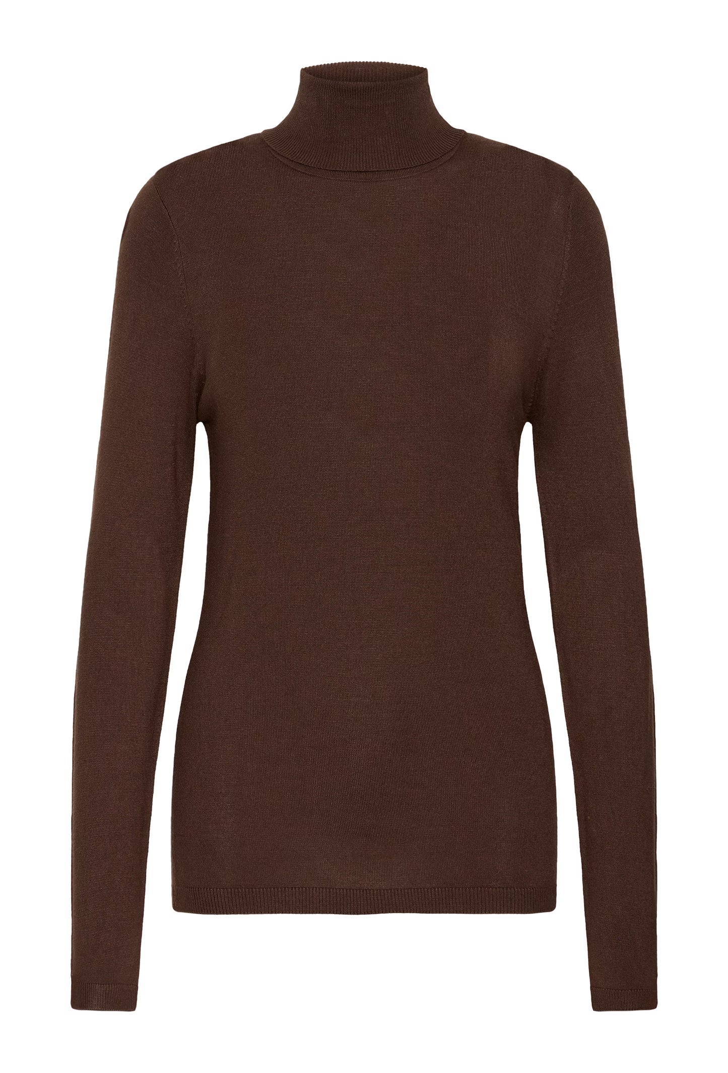 Ihmafa Long Sleeve Turtleneck (Brown)