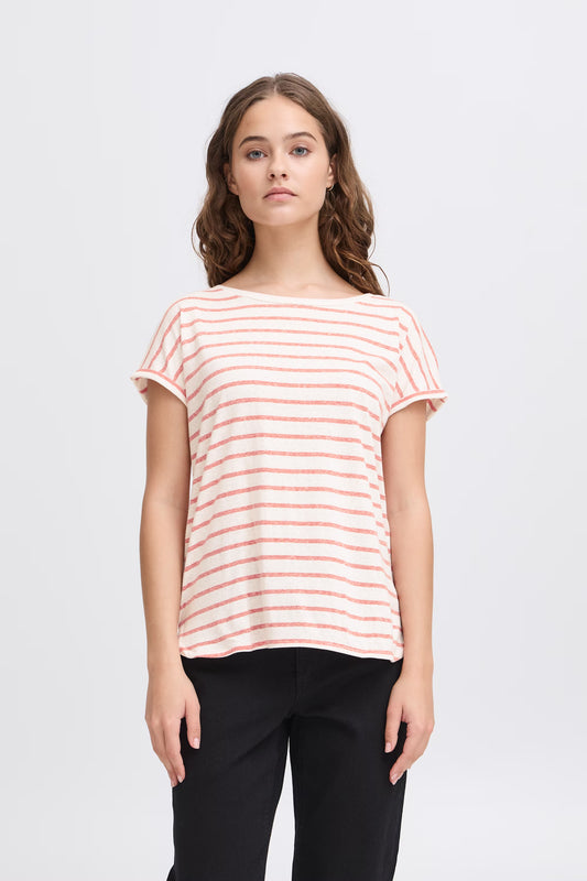 Ihyulietta T-Shirt (Red Stripes)