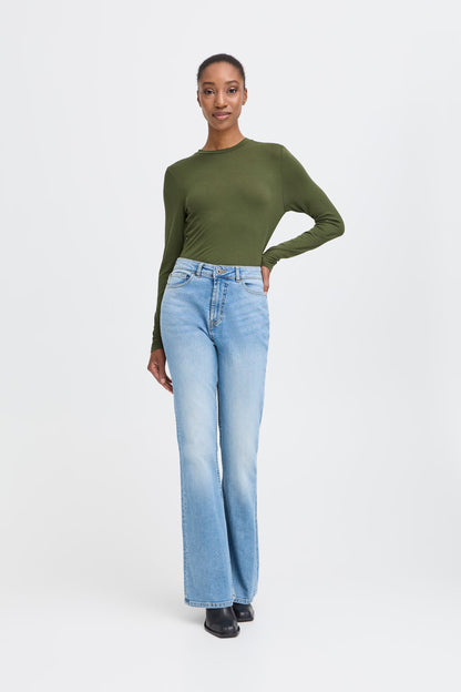 Ihphiluca Long Sleeve Top (Rifle Green)
