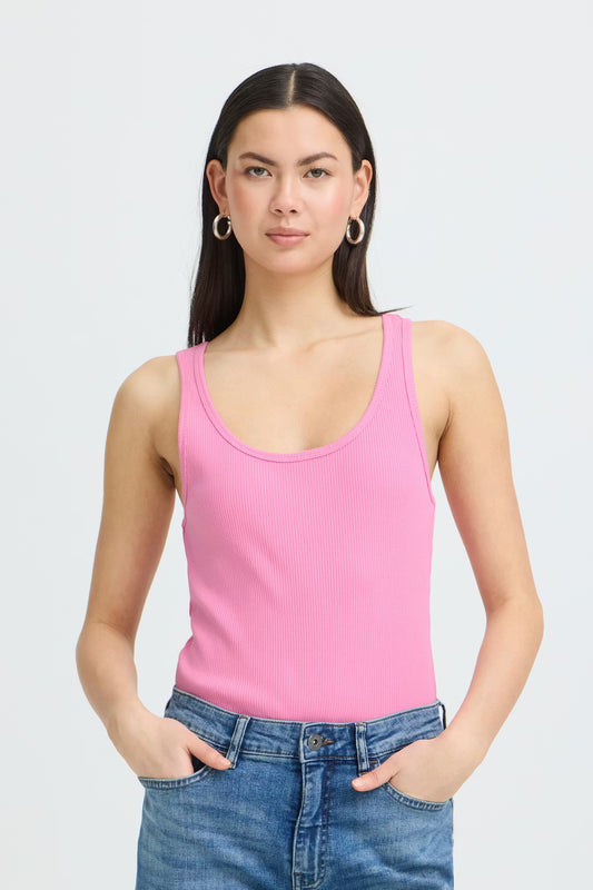 Ihpalmer Rib Box Top (Pink)