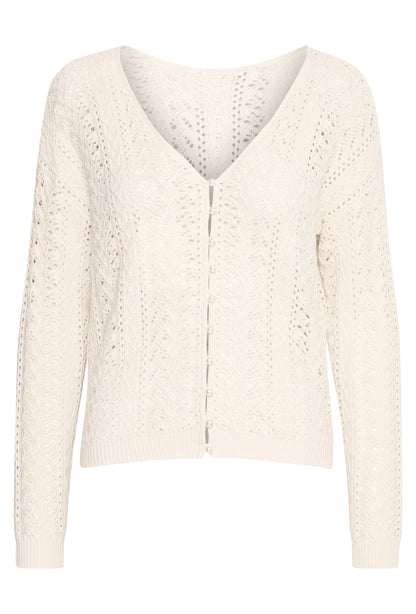 Ihbesiane Knitted Pullover (White)
