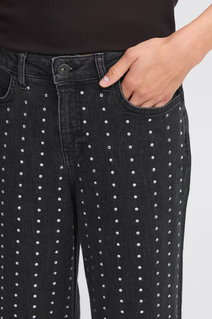Ihbraidy Jeans (Washed Black)