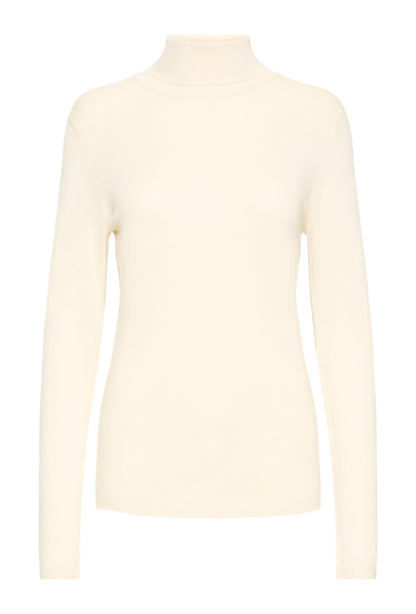 Ihmafa Long Sleeve Turtleneck (White)