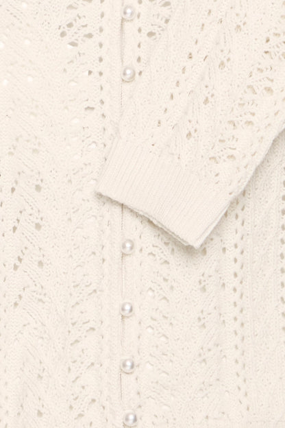 Ihbesiane Knitted Pullover (White)
