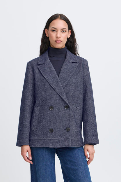 Ihevilo Coat (Navy)