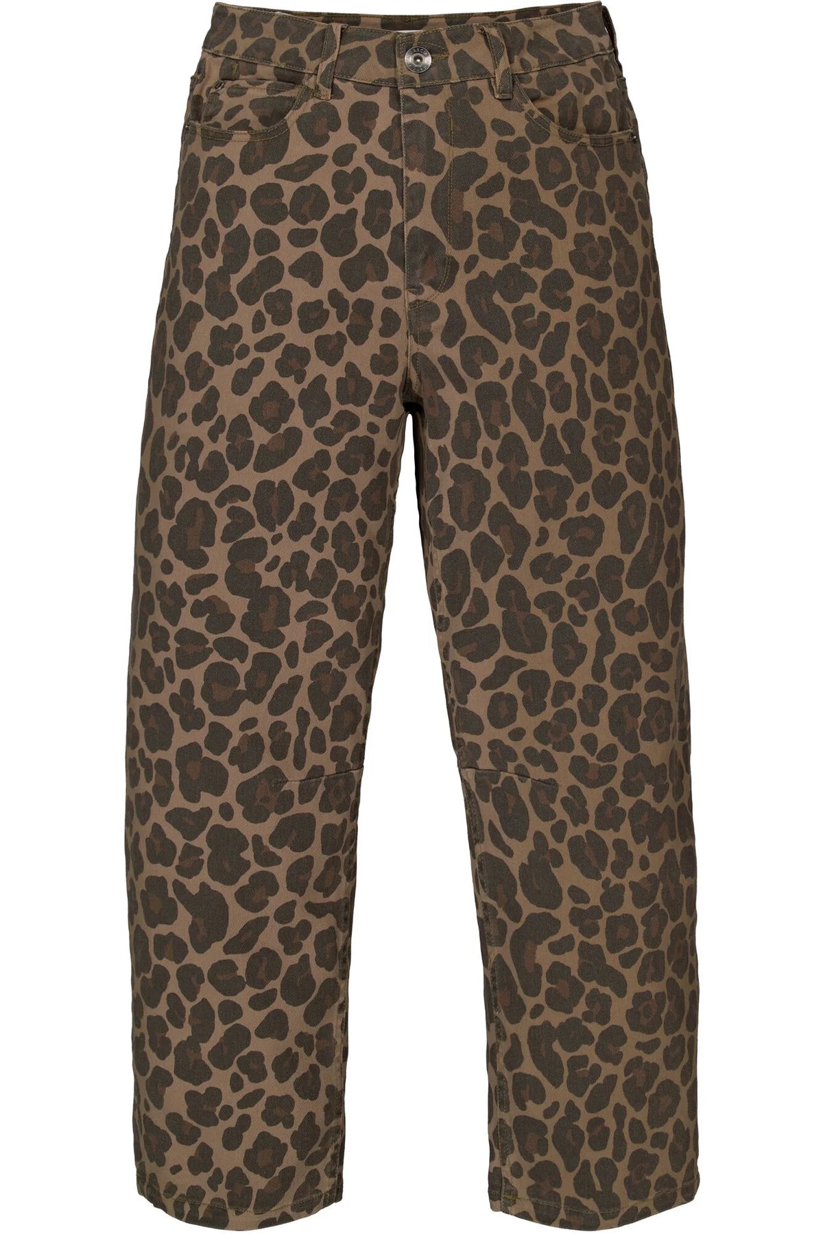 Chyla Barrel Jean (Leopard)