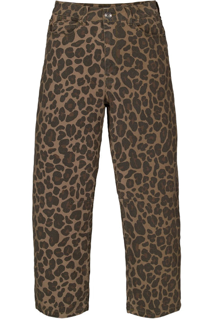 Chyla Barrel Jean (Leopard)