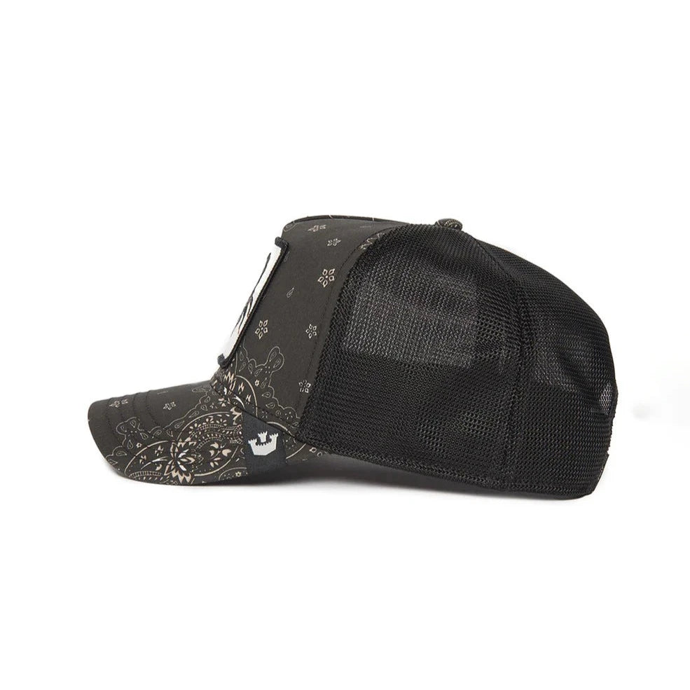 Goorin Bros Diamonds And Pearls Deadly Trucker Hat (Black)