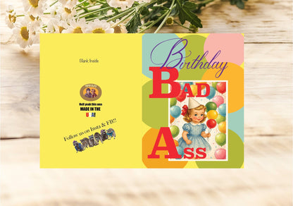Birthday Bad Ass Card