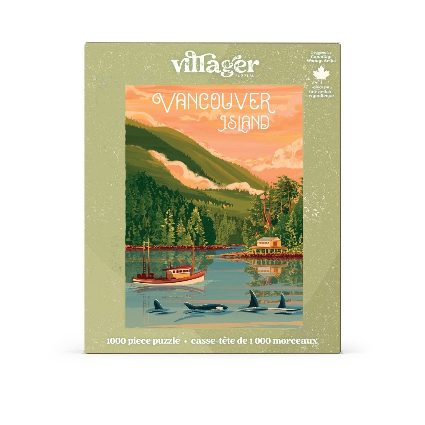 Vancouver Island | 1000-Piece Puzzle | Designed in Canada