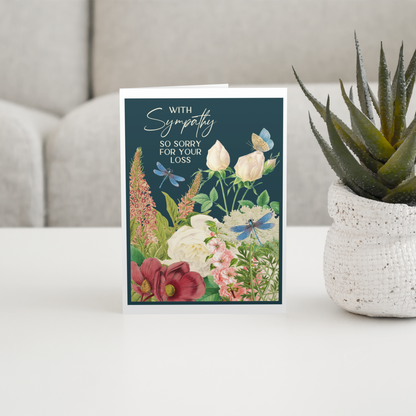 With Sympathy Card