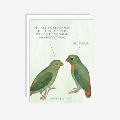 Groove Thang | Funny Birthday Card