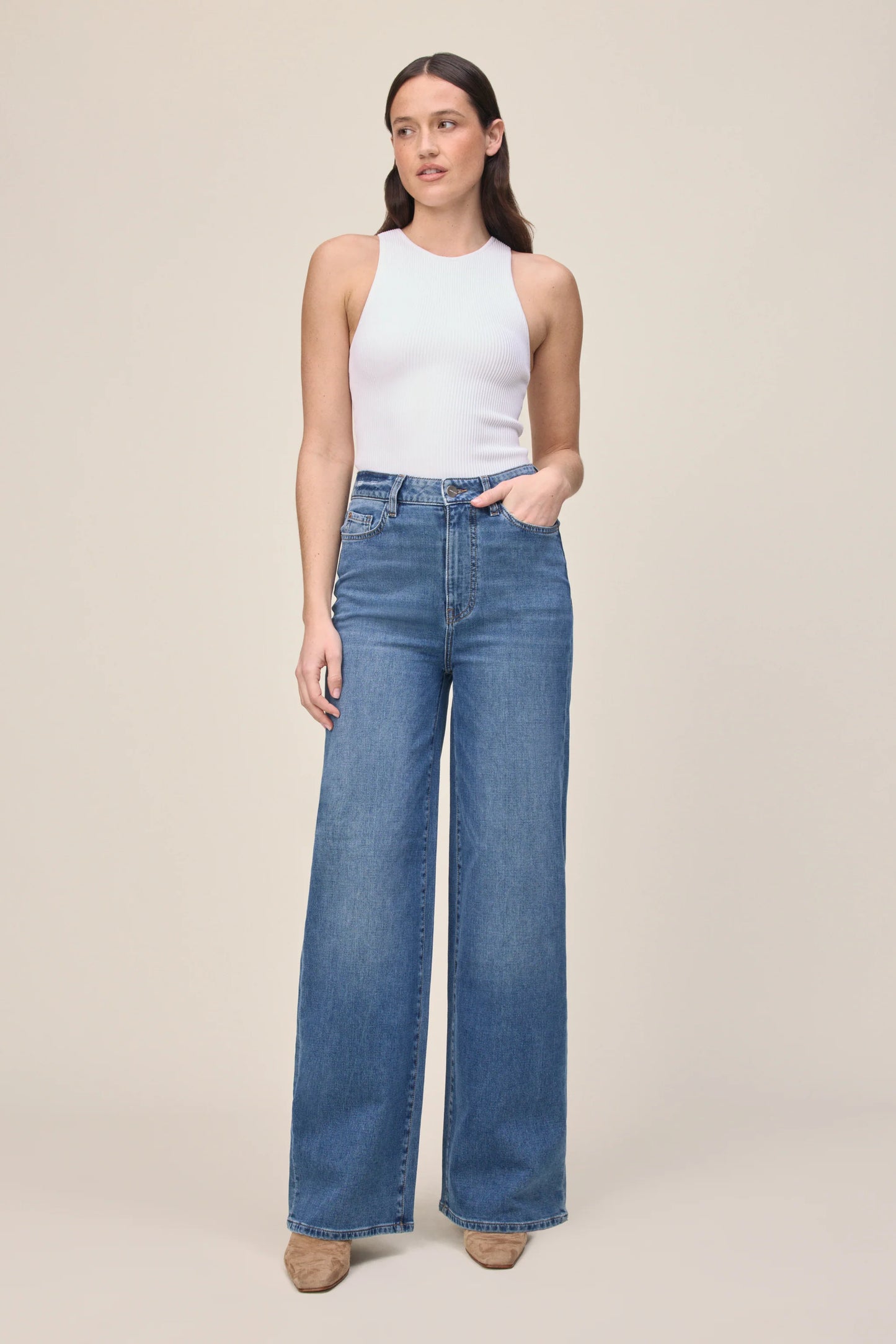 NCE Wide Leg Jean (Dog Days)