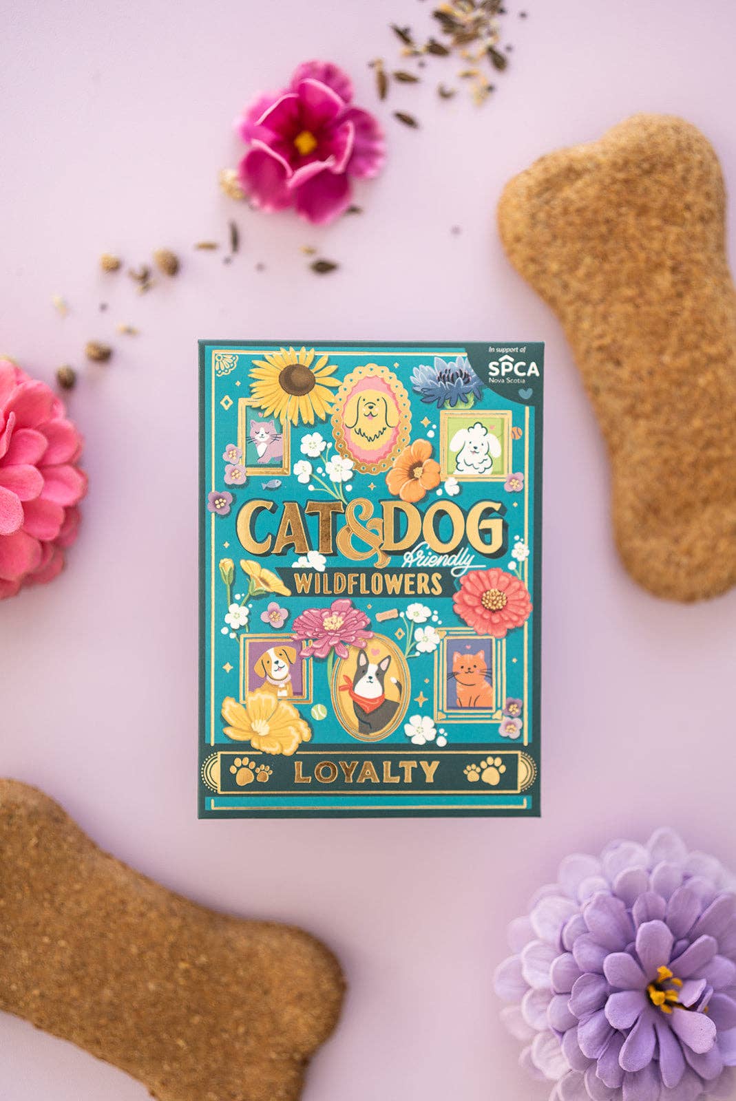 Cat & Dog Friendly Wildflowers (Loyalty) - Seed Packet