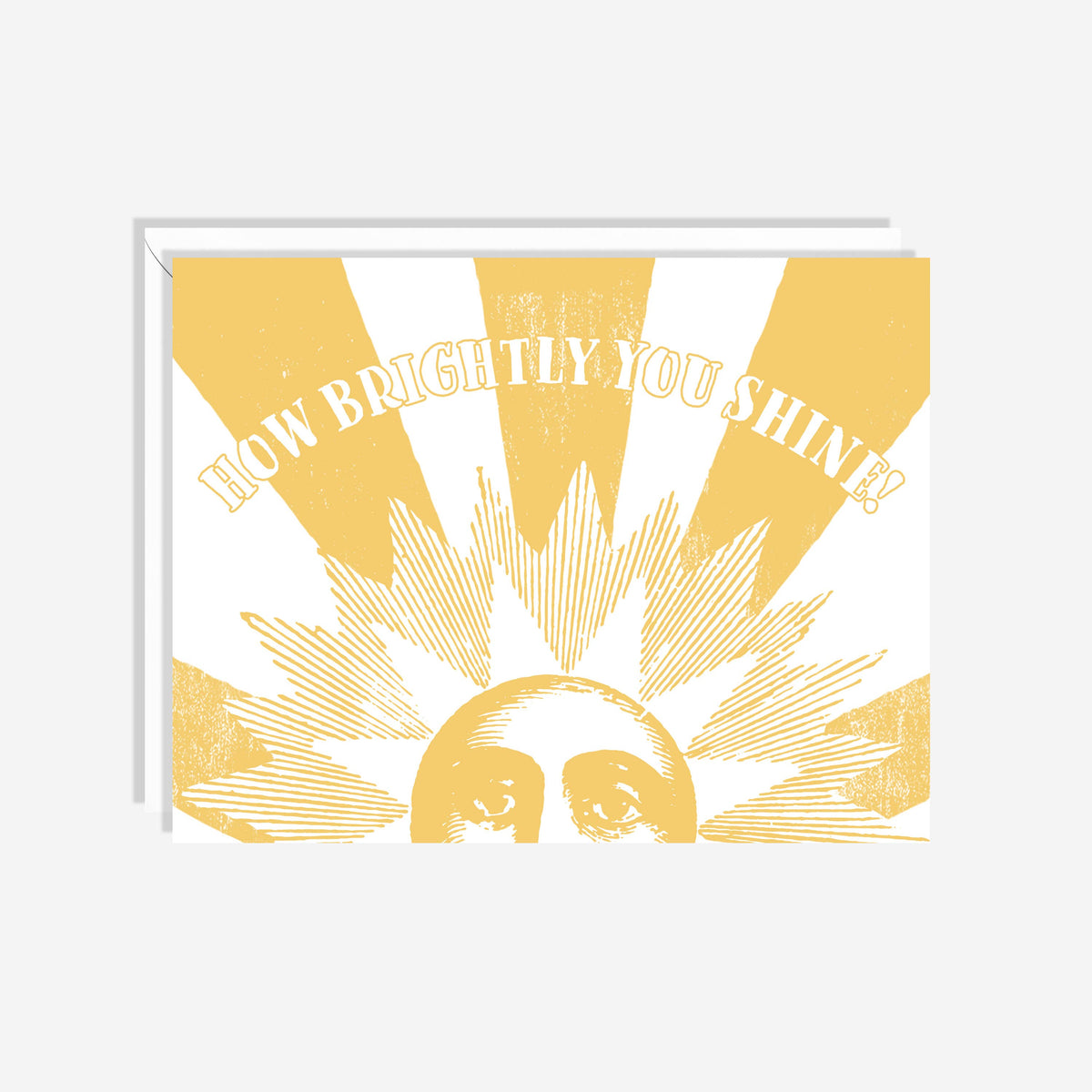How Brightly You Shine | Vintage Birthday or Congrats Card