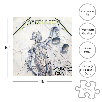 Metallica & Justice For All Jigsaw Puzzle (500 Pieces)