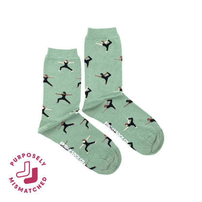 Women's Yoga Crew Socks
