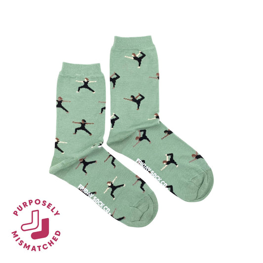 Women's Yoga Crew Socks