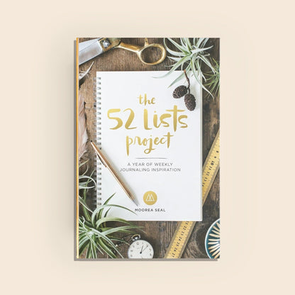 52 Lists Project: A Guided Journal (Self-Care)