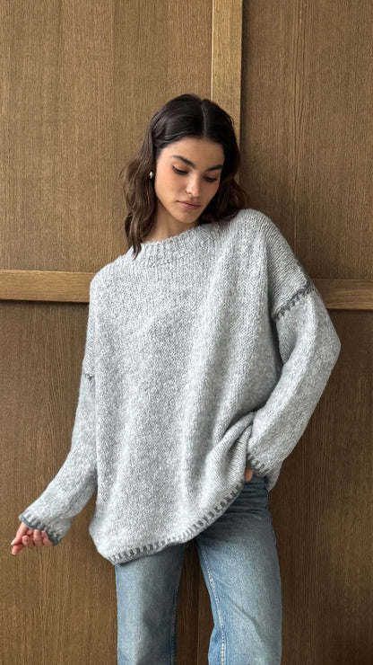 Charli Cleo Sweater (Grey)