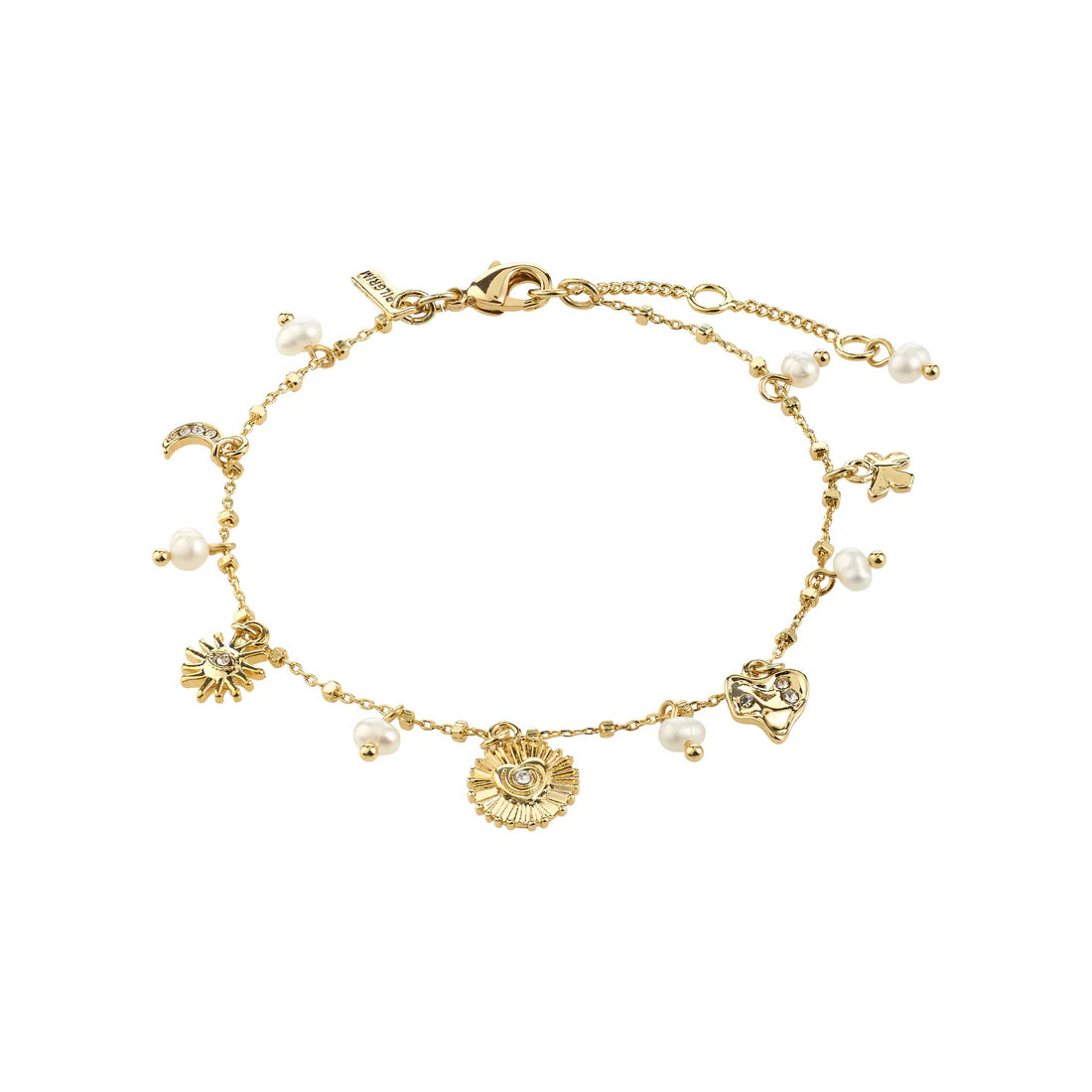 Mylan Charm Bracelet (Gold)