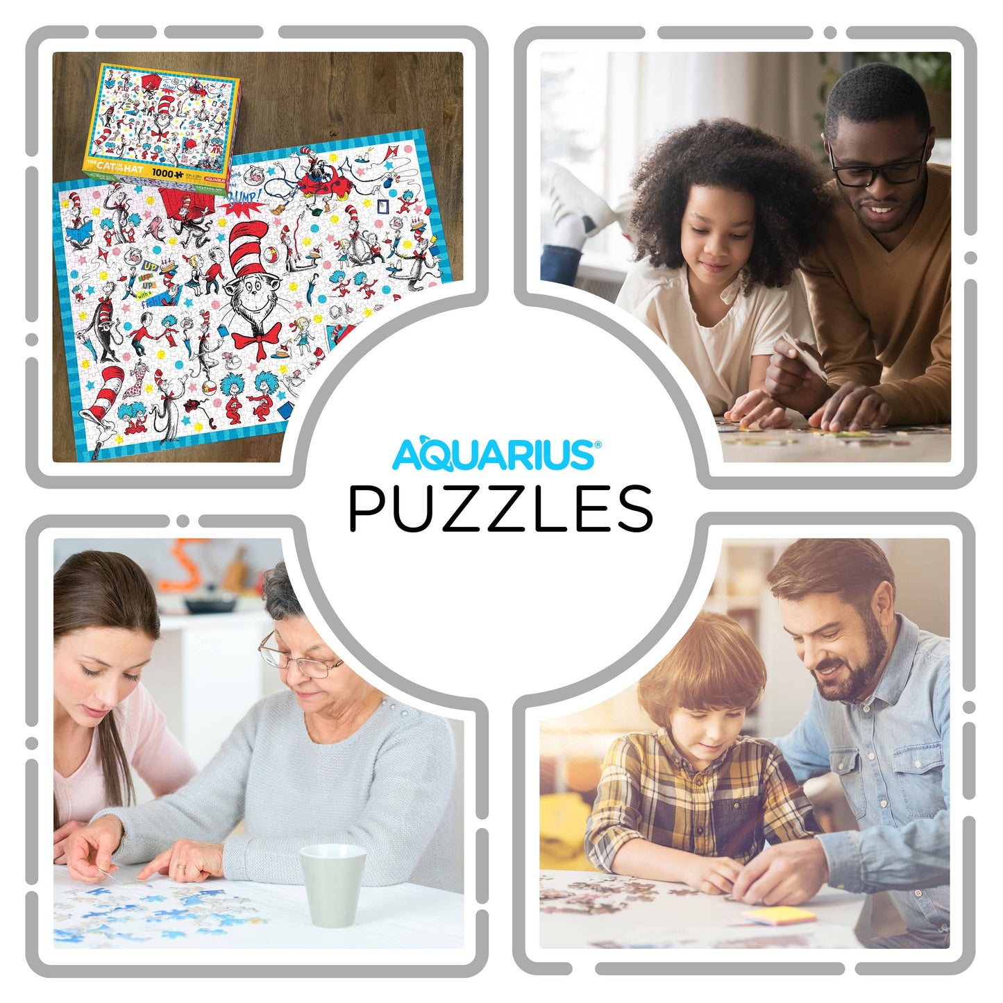 Cat in The Hat Jigsaw Puzzle (1000 Pieces)