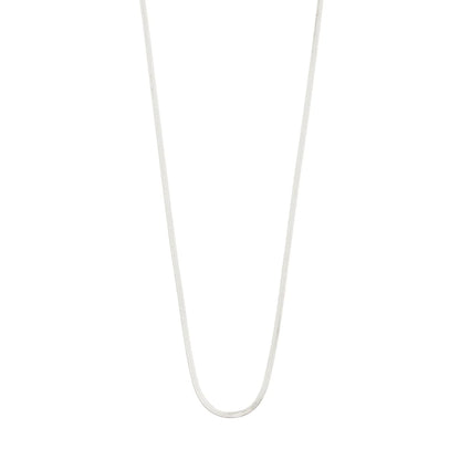 Nikita Herringbone Necklace (Silver)