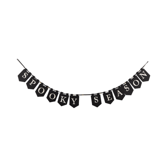 Spooky Season Lighted Banner