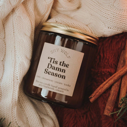 'Tis the Damn Season Soy Wax Candle