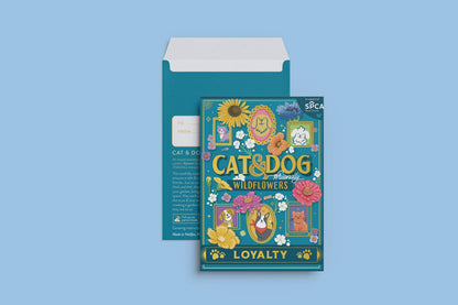 Cat & Dog Friendly Wildflowers (Loyalty) - Seed Packet