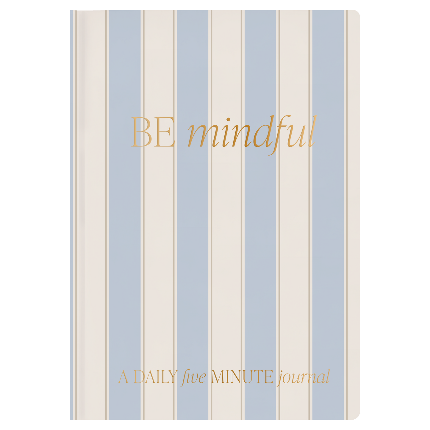 Be Mindful Prompted Journal (Stripes)