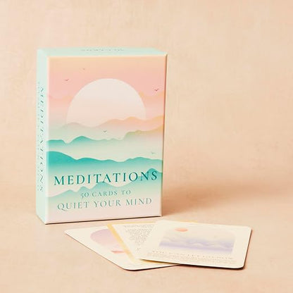 Meditations to Quiet Your Mind - 50 Cards