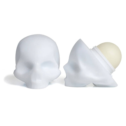 White Skull Lip Balm 100% Natural (White / Vanilla)