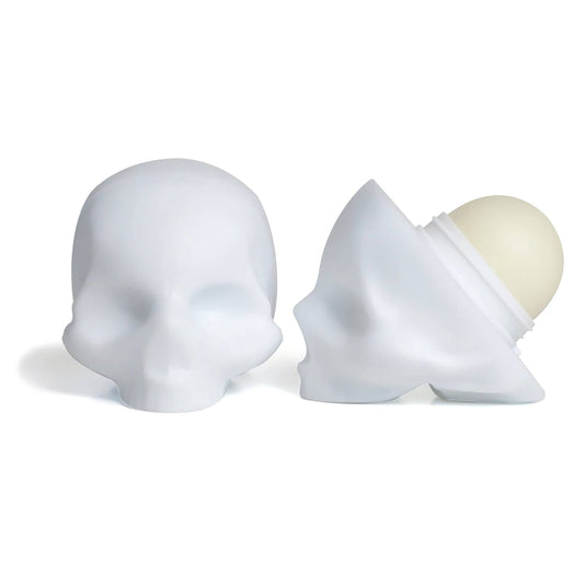 White Skull Lip Balm 100% Natural (White / Vanilla)