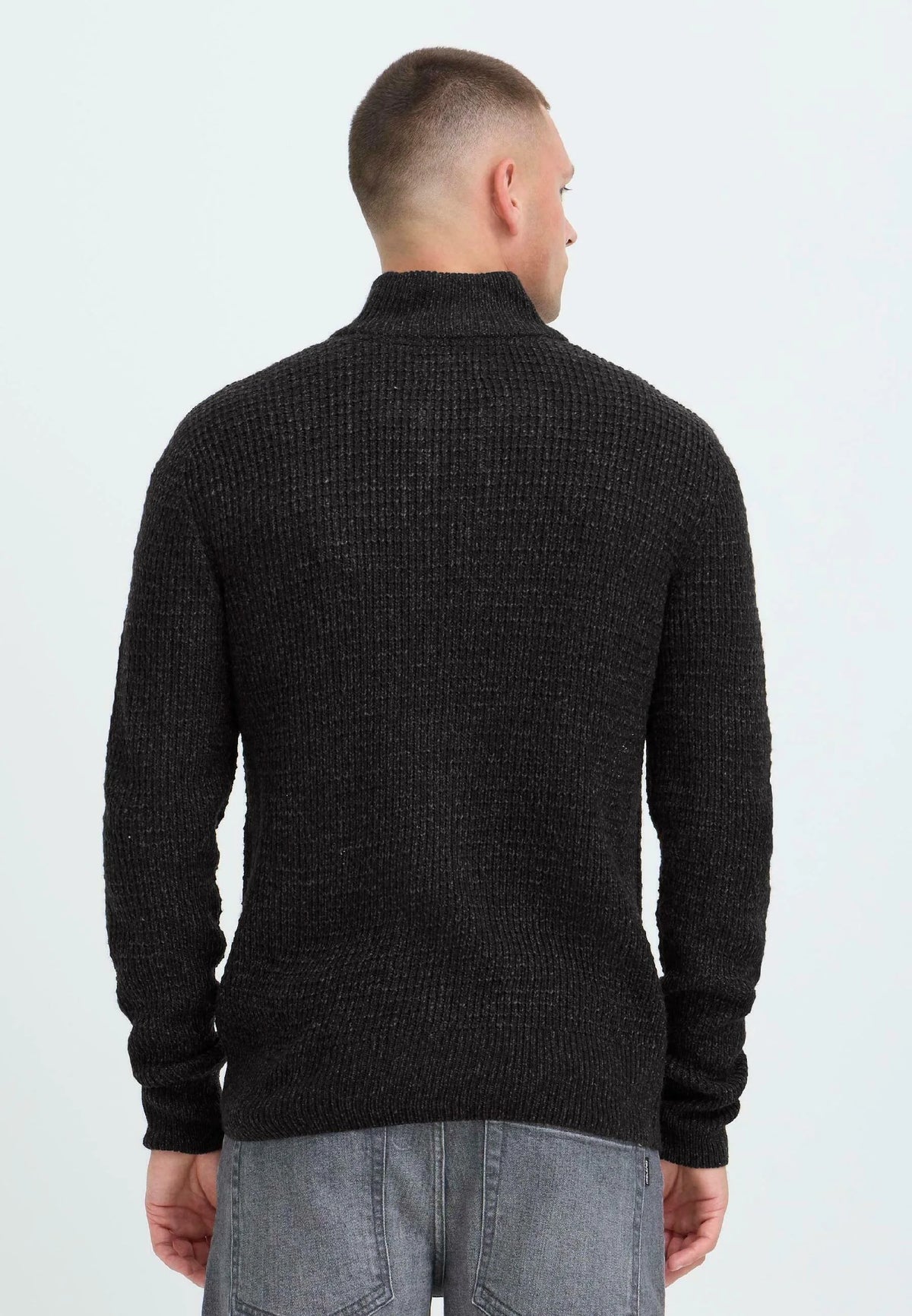 Bhpattix Zip Cardigan - Charcoal Grey