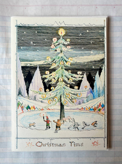 Christmas Time Holiday Card