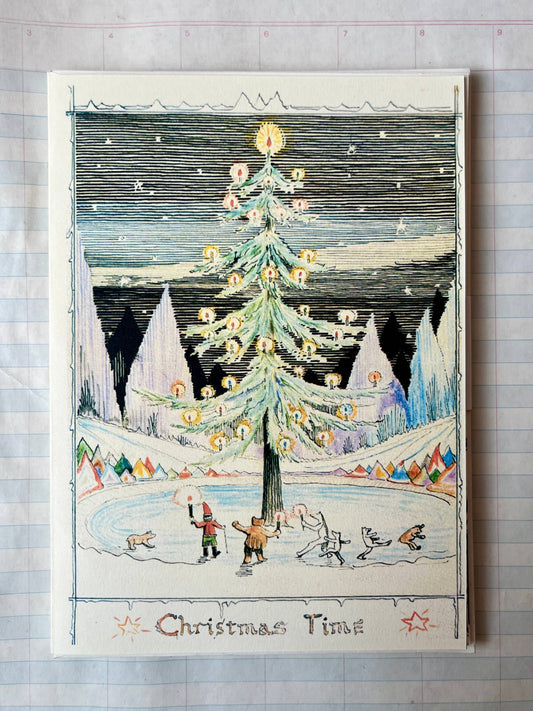 Christmas Time Holiday Card