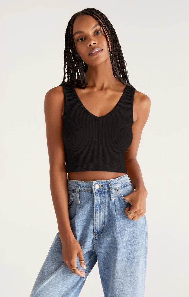 Effortless Seamless Tank (Black)