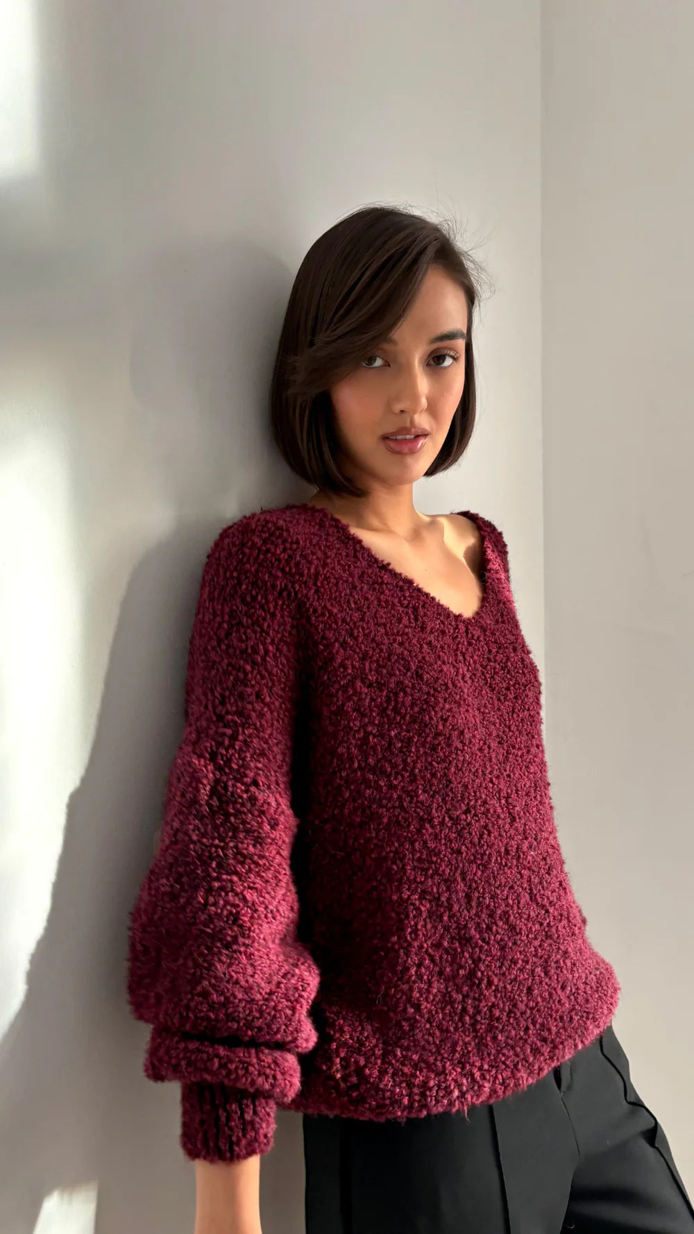 Jenny Sweater (Bordeaux)
