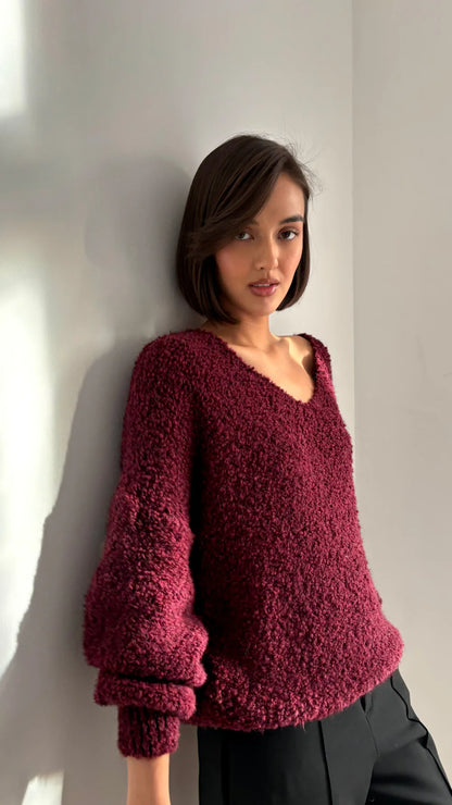 Jenny Sweater (Bordeaux)