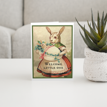 Welcome Little One Baby Card