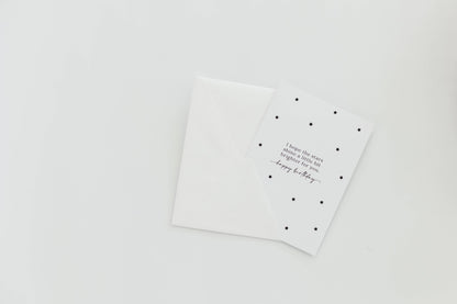 Birthday Star Card
