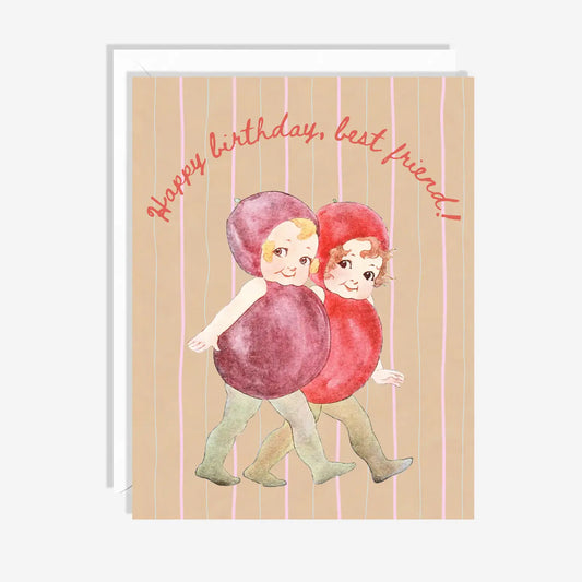 Plum Head Best Friends Birthday Card