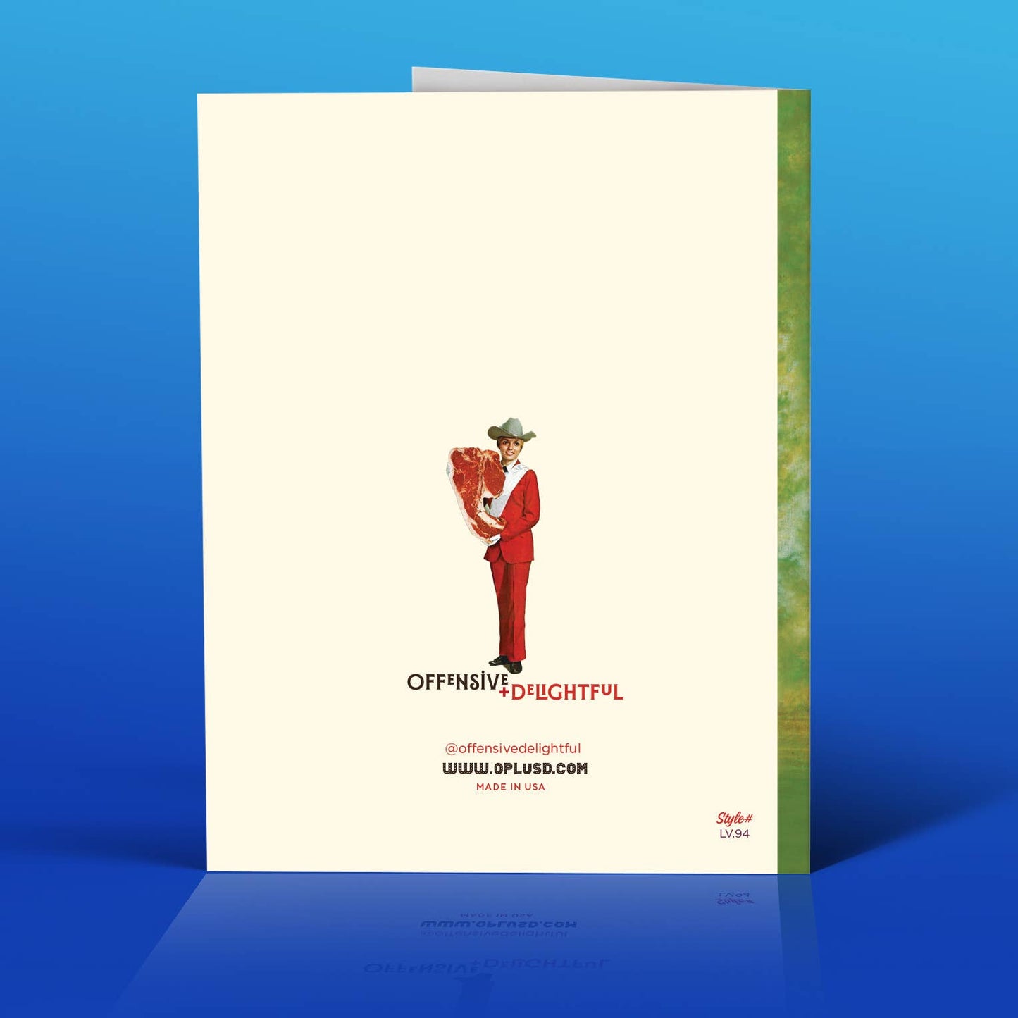 Meat Girl Valentine Card