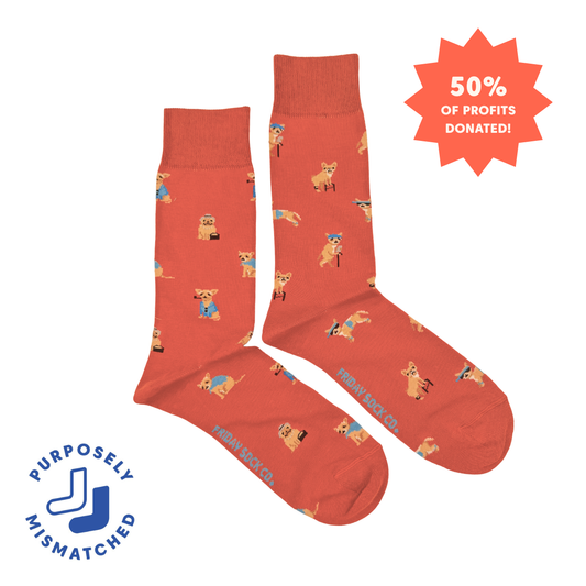 Men's Old Doggies This Did Good Socks