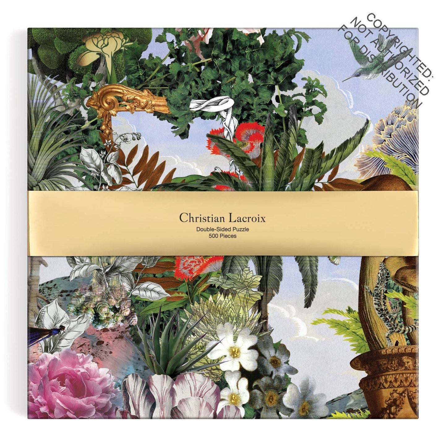 Christian Lacroix Jardin Des Reves 500 Piece Double-Sided Puzzle