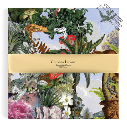 Christian Lacroix Jardin Des Reves 500 Piece Double-Sided Puzzle
