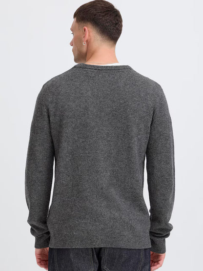 Bhbranko Knit Cardigan (Grey)