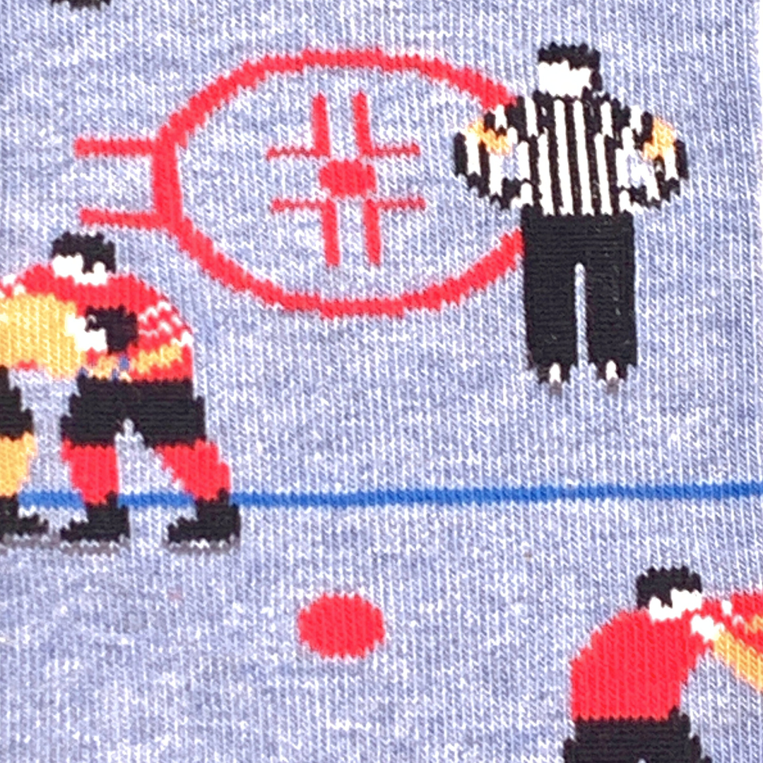 Men's Funny Hockey Mid-Calf Socks